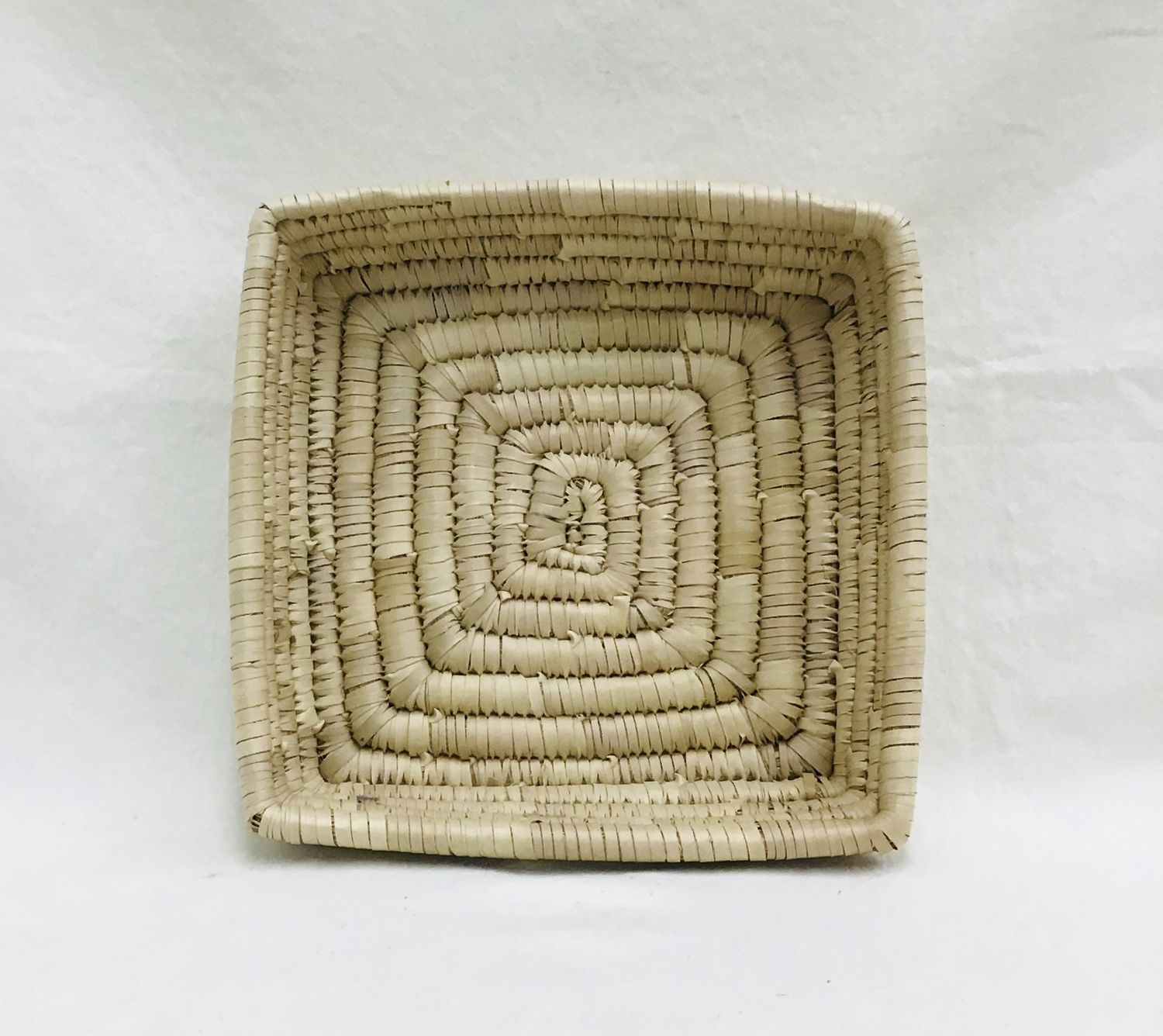 Swaying Palms Square Basket, Bangladesh