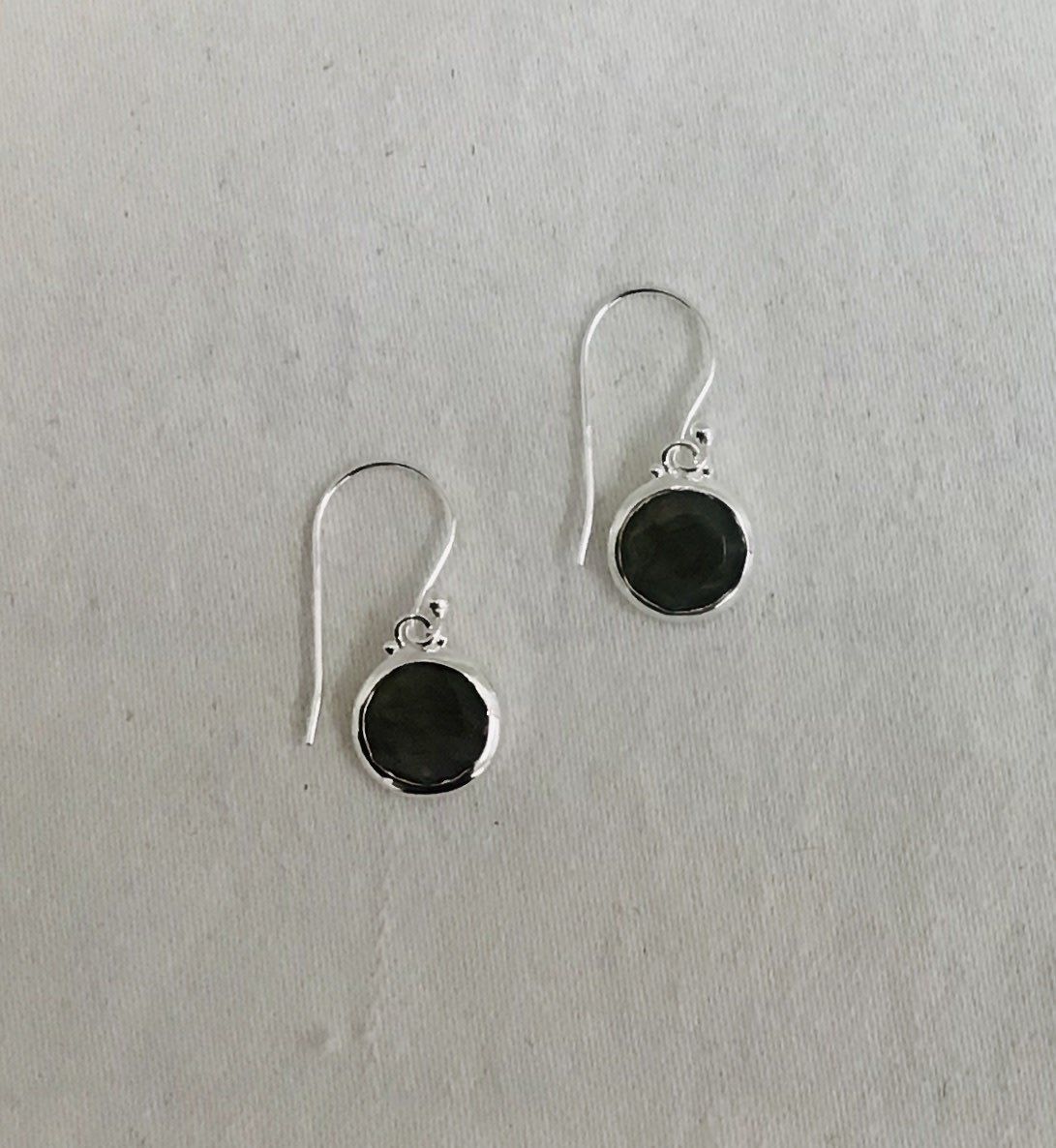 Labradorite Stone Dangle Earrings
