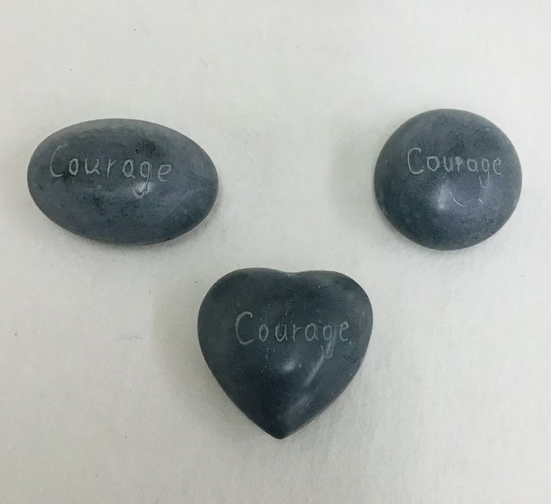 Courage Stone Paperweight