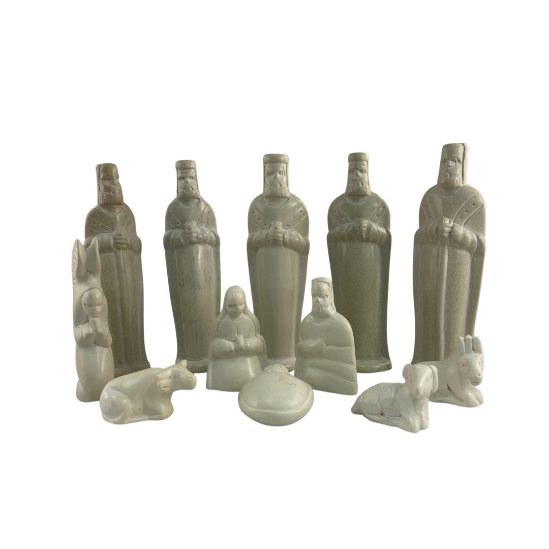 Kisii Nativity 12 Pieces, Kenya