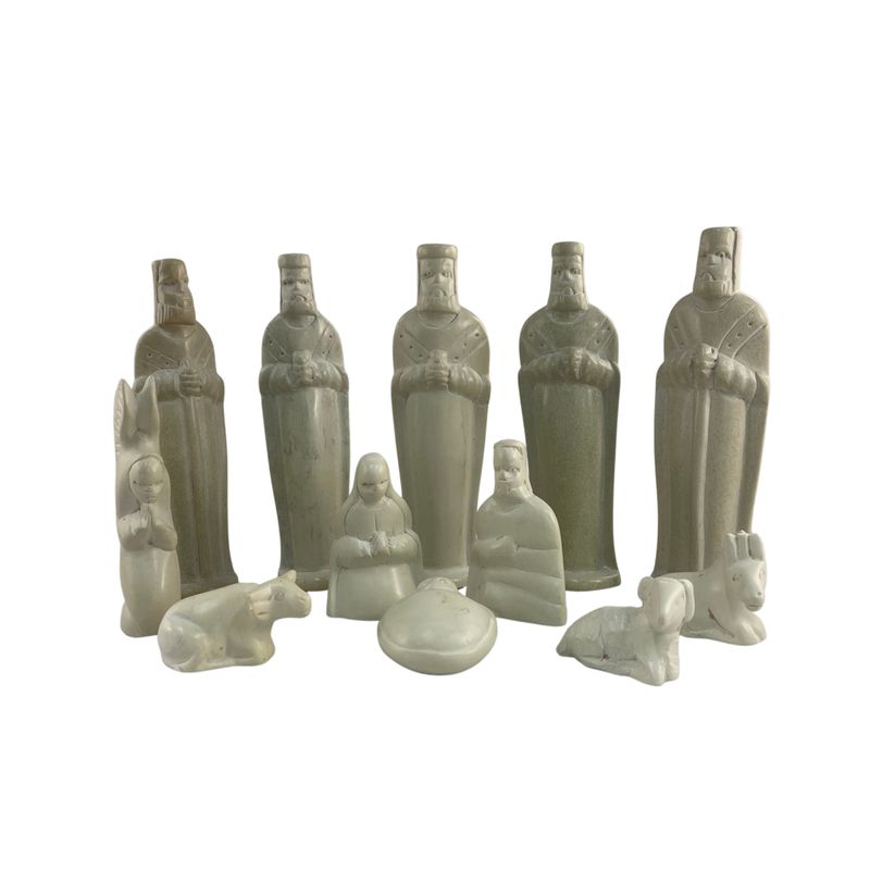 Kisii Nativity 12 Pieces, Kenya