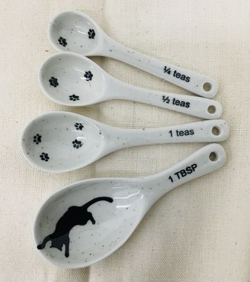 Kitty Prints Measuring Spoons, Vietnam