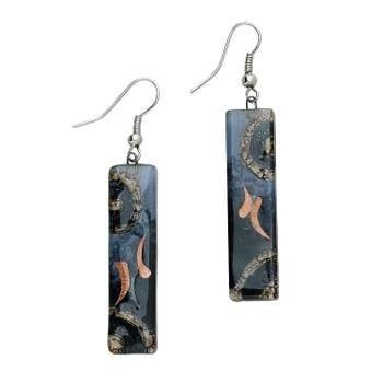 Fascination Glass Earrings, Chile