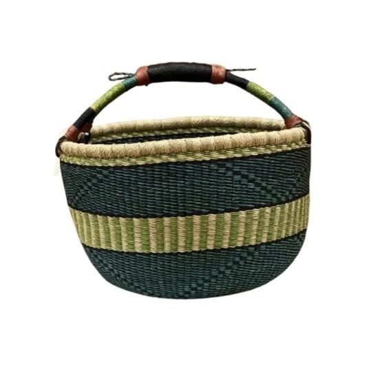 Bolga Large Round Basket, Ghana