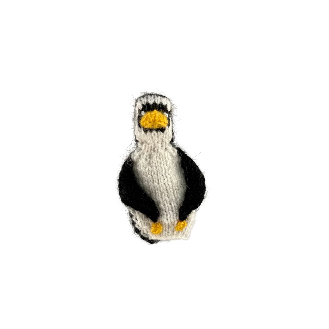 Penguin Finger Puppet