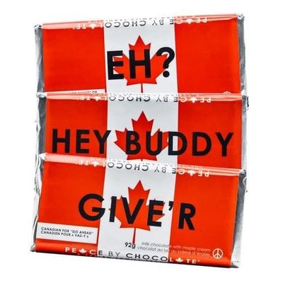 Peace by Chocolate - Canada Chocolate Bar