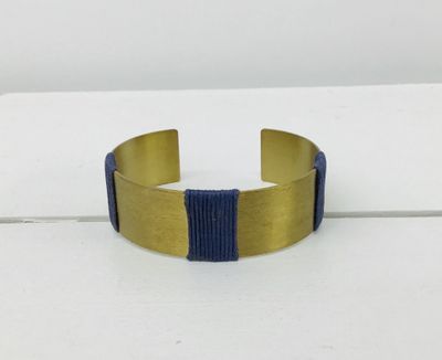 Kaia Cuff Navy and Gold, India