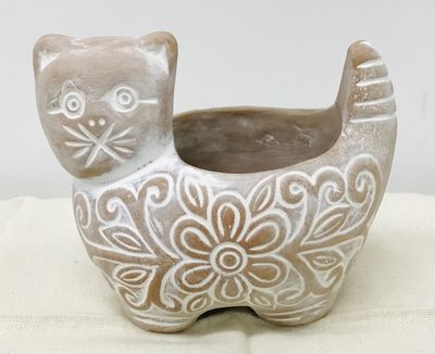 Terracotta Kitty Planter Small, Bangladesh