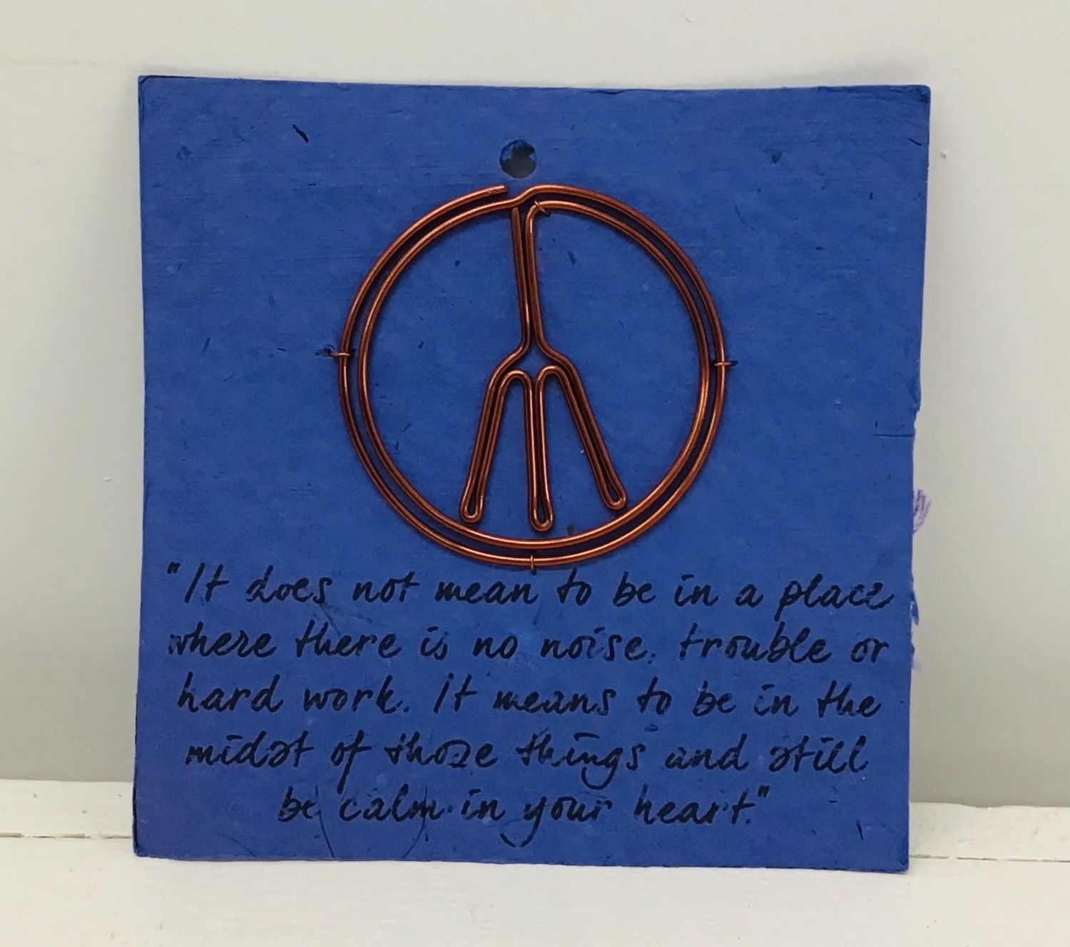 Peace Bookmark, Kenya