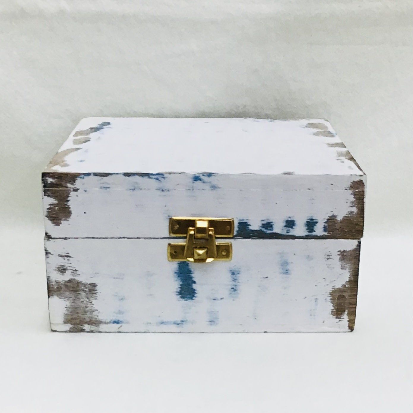Distressed Mango Wood Box