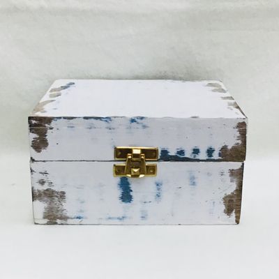 Distressed Mango Wood Box