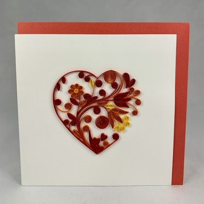 Quilling Card Heart, Vietnam