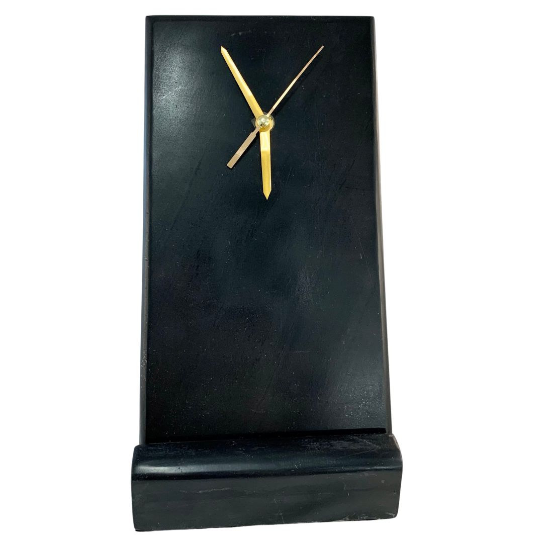 Clock Natural Slate 6&quot;Wx15&quot;H, India