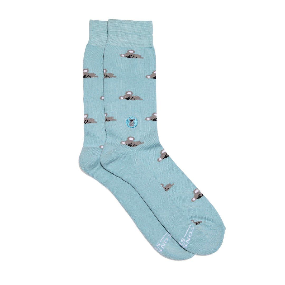 Conscious Step Socks Protect Koalas Medium
