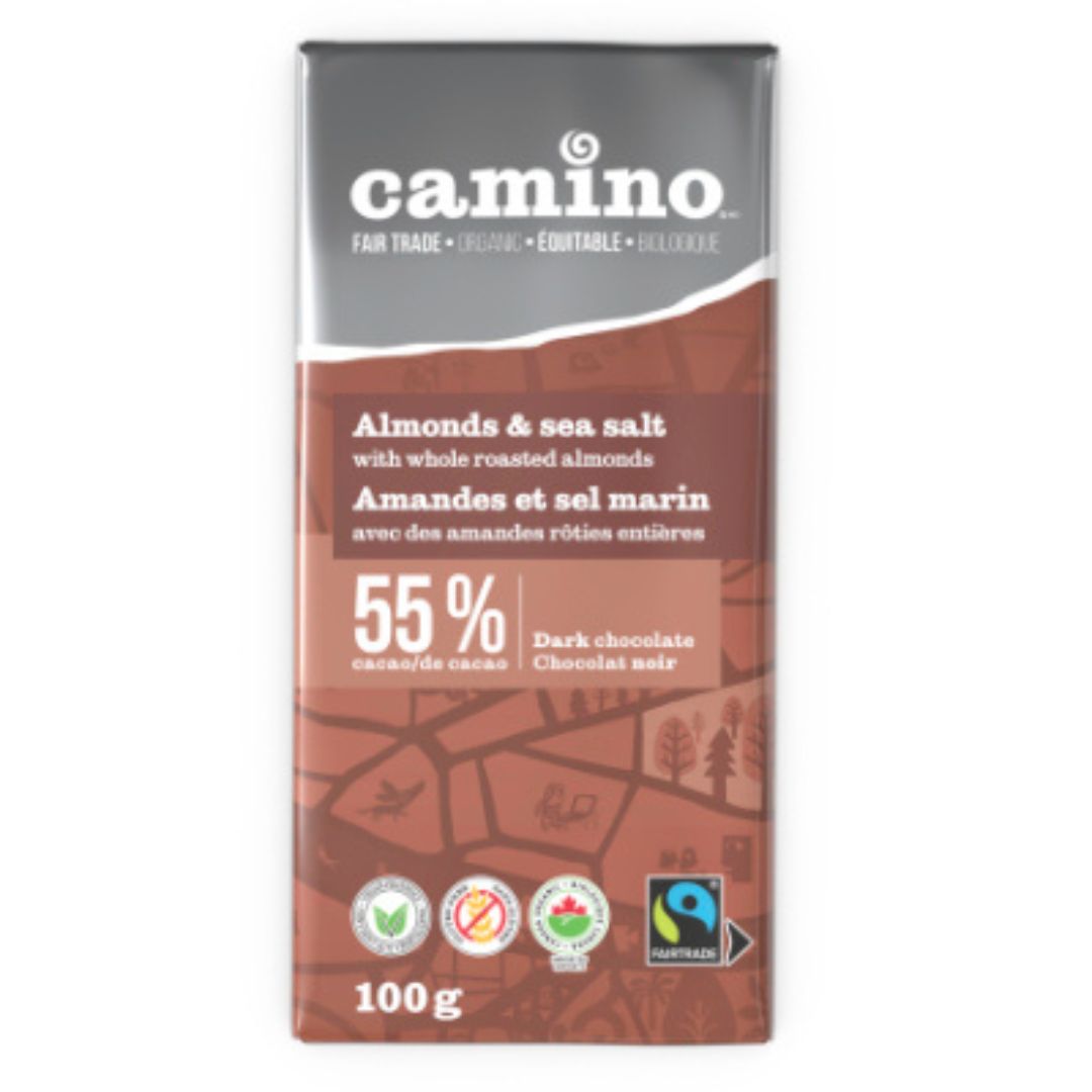 Camino Chocolate Almond and Sea Salt