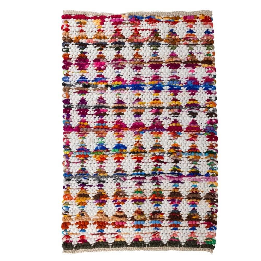 Multi-Diamond Rug, India