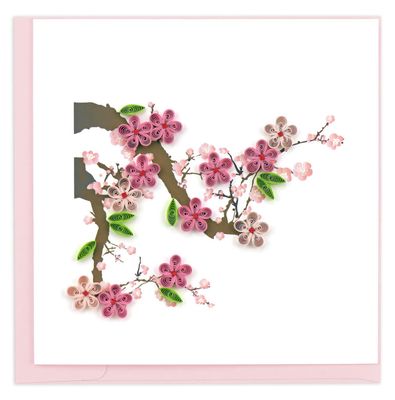 Cherry Blossoms Quilling Card, Vietnam