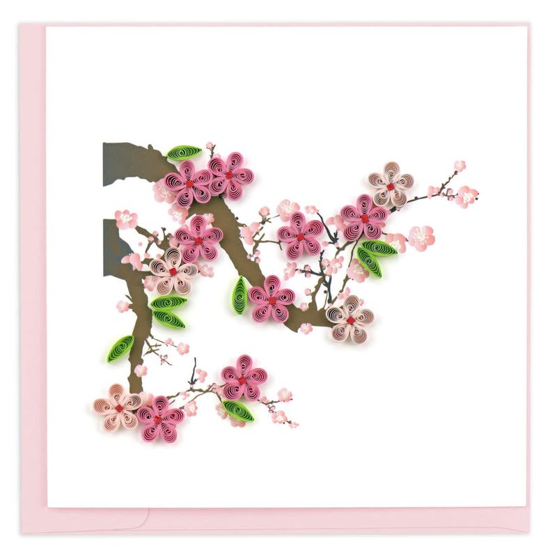 Cherry Blossoms Quilling Card, Vietnam