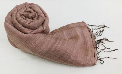 Taupe Silk Scarf, Vietnam