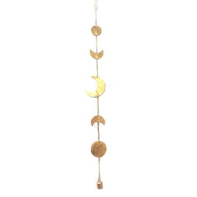Moon Phase Chime Gold, India
