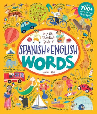 My Big Barefoot Book Spanish and English - Hard Cover