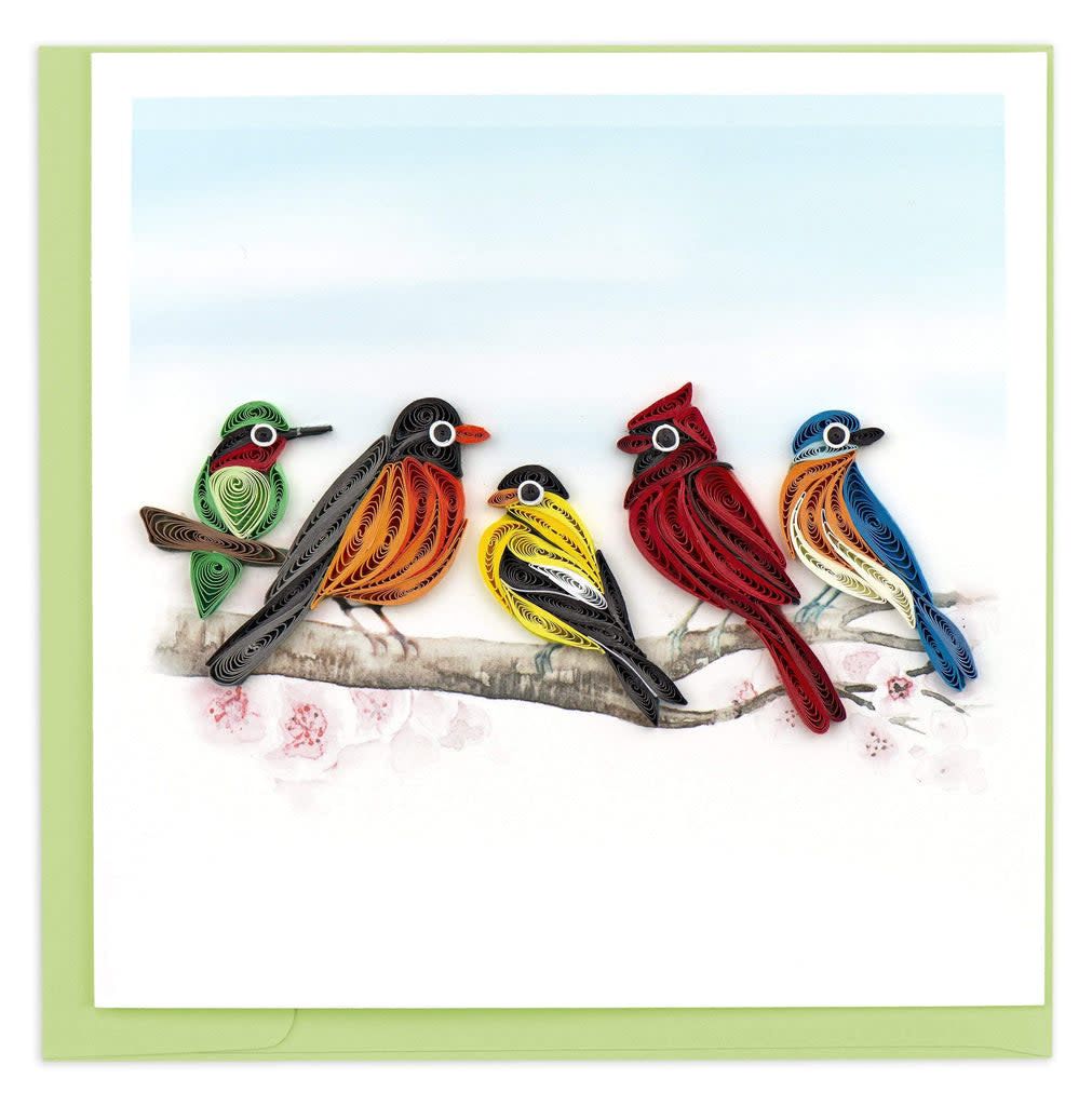 Songbirds Quilling Card, Vietnam