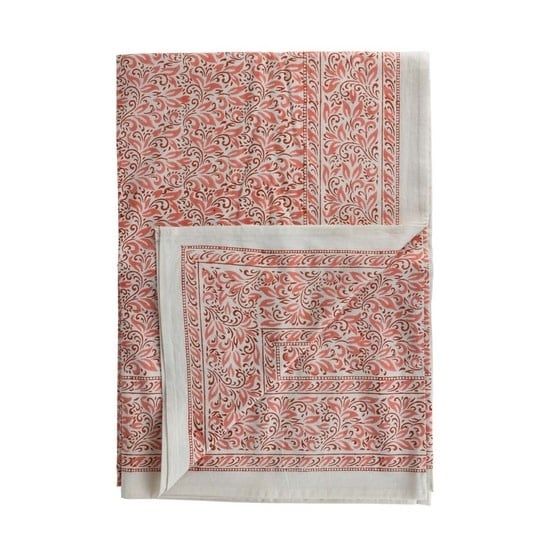 Abundant Vines Tablecloth 60&quot;x90&quot;, India