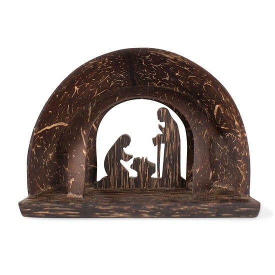 Coconut Shell Nativity, Cambodia