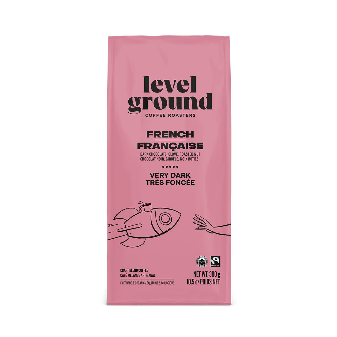 Coffee - Level Ground French Roast Bean