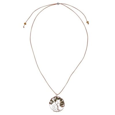 Twisted Tree Necklace, Guatemala