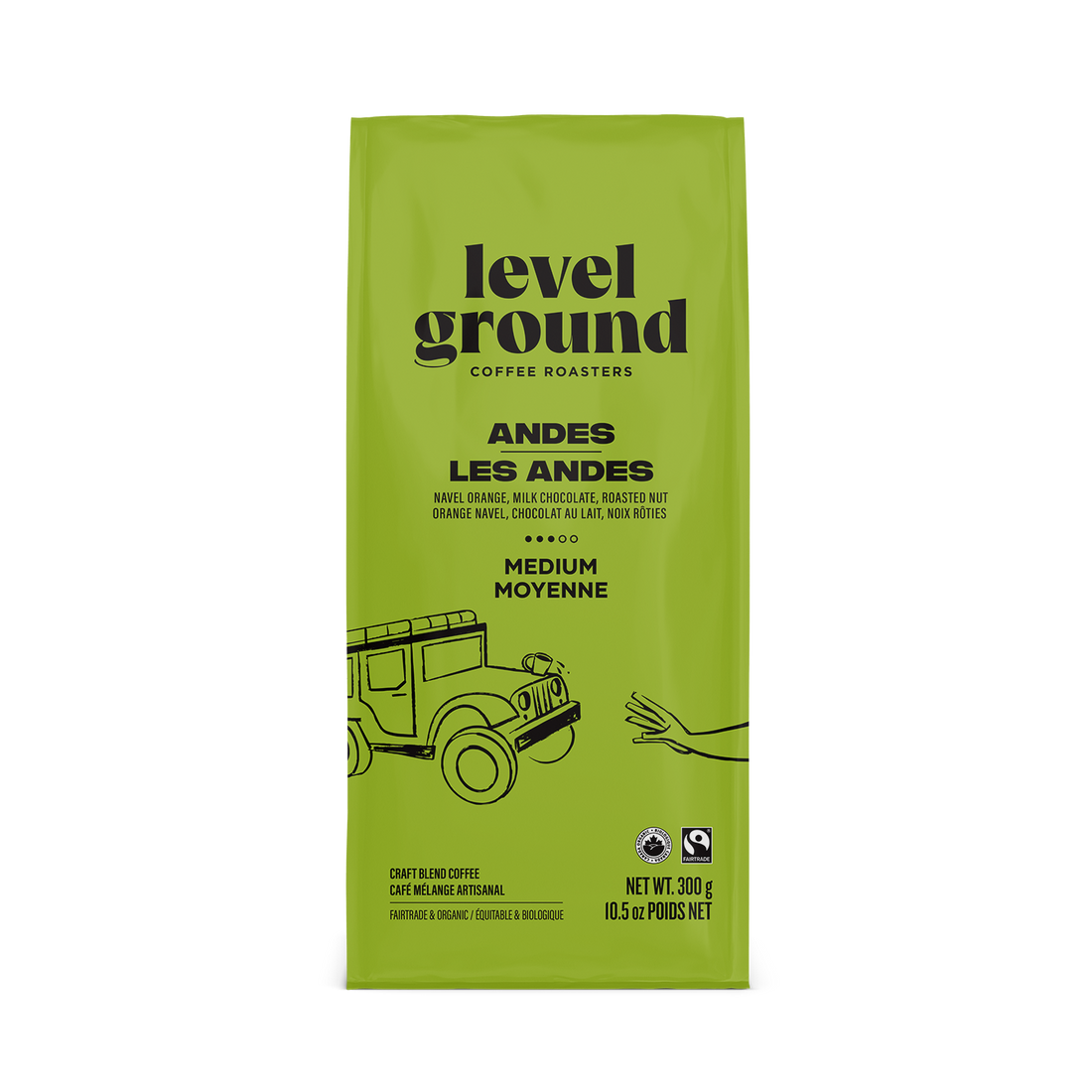 Coffee - Level Ground Andes Mountain Bean