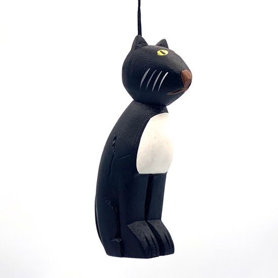 Black Cat Balsa Ornament, Nicaragua