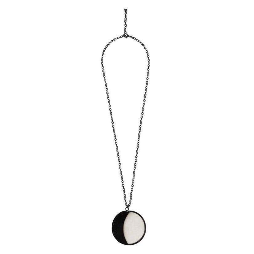 Waxing Moon Capiz Necklace, Philippines