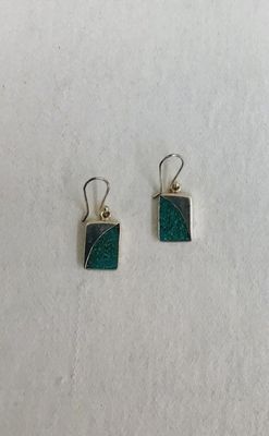 Sterling Turquoise Earrings