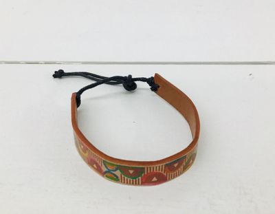 Circle Leather Bracelet