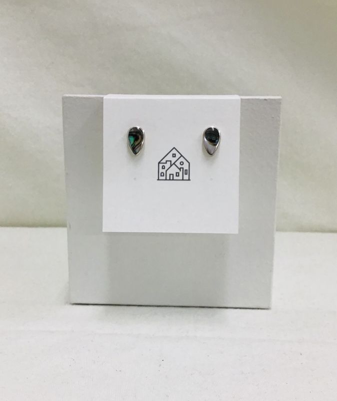 Sterling Silver Teardrop Earrings, Peru
