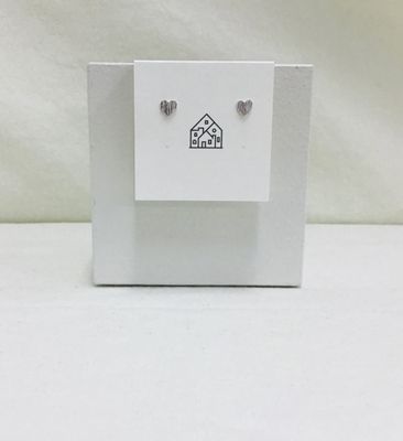 Sterling Silver Heart Earrings