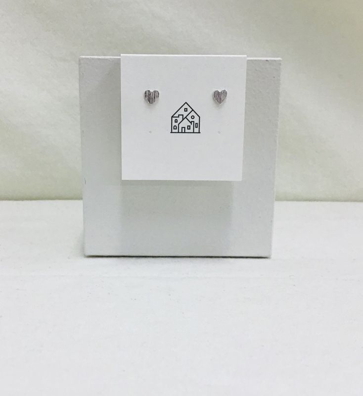 Sterling Silver Heart Earrings
