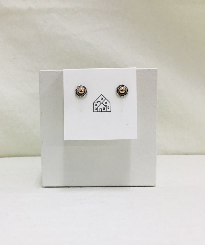 Sunburst Stud Earrings