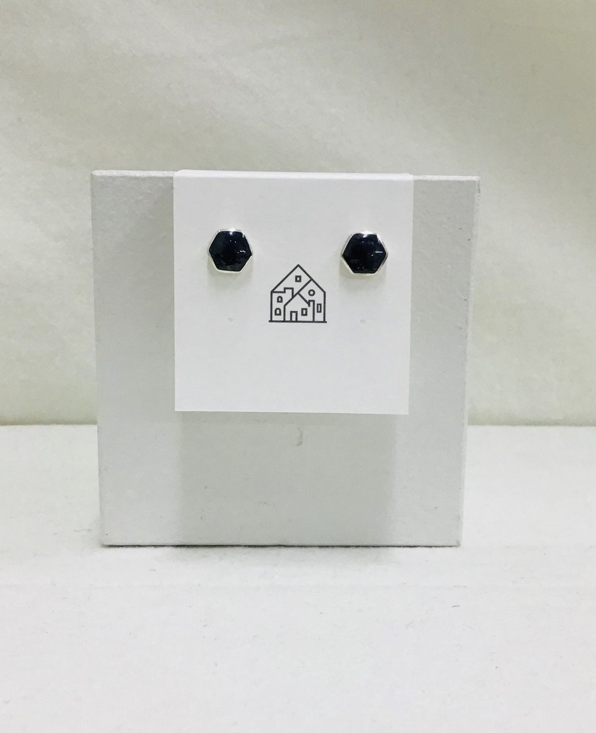 Night Sky Azurite Studs