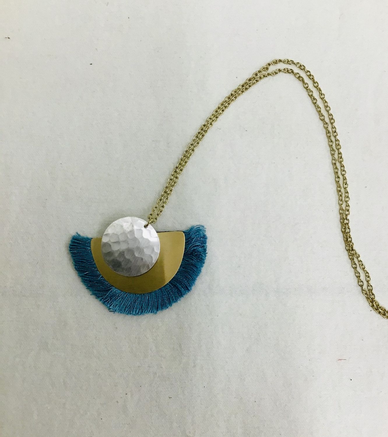 Vitana Cosmos Teal Necklace, India