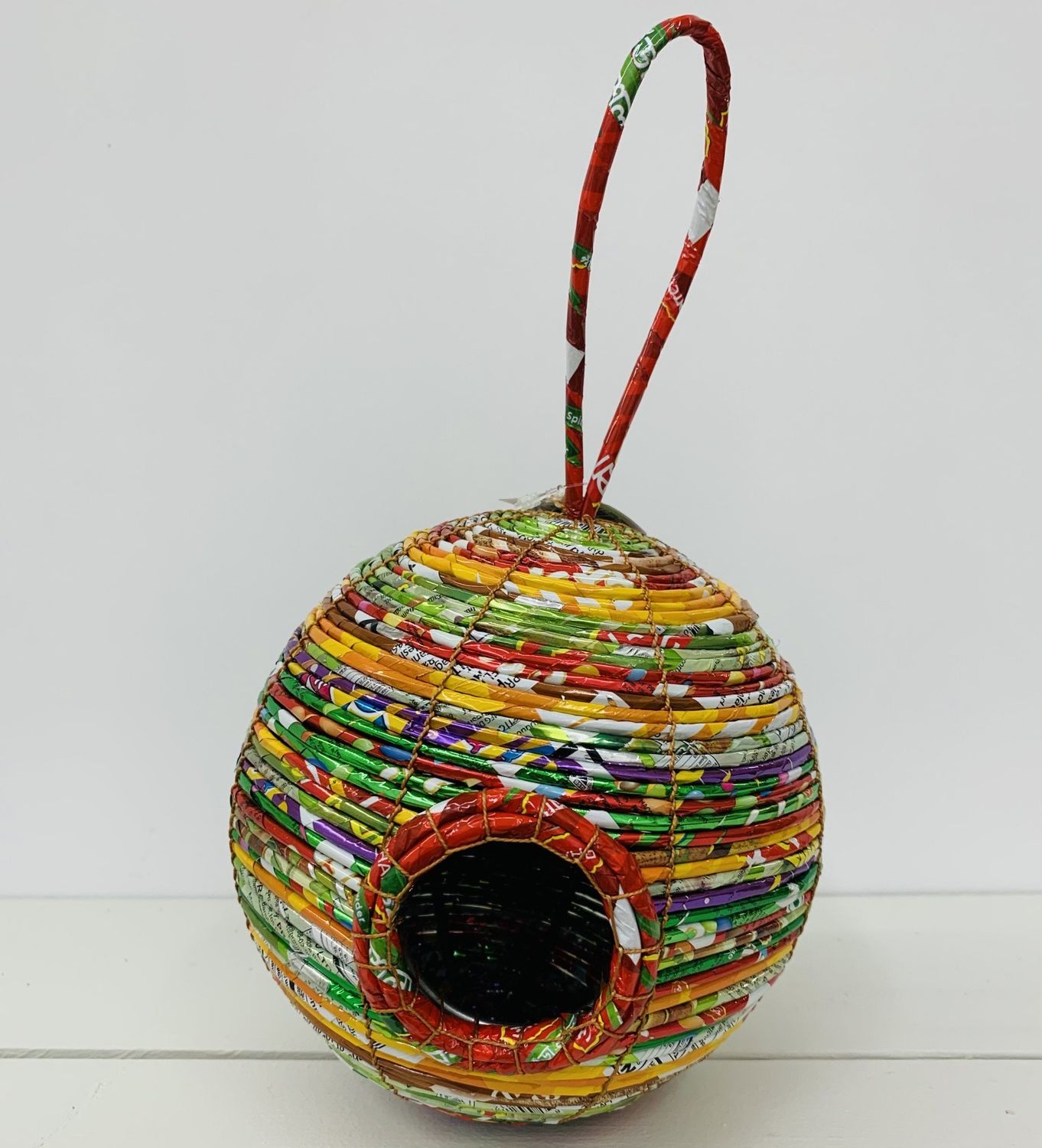 Round Recycled Birdhouse, Bangladesh