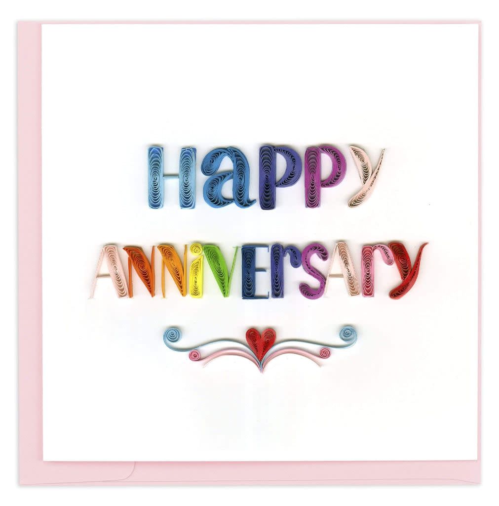 Happy Anniversary Quilling Card, Vietnam