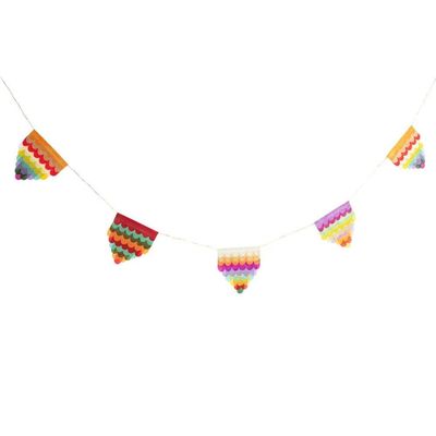 Silk Paper Party Garland, Bangladesh