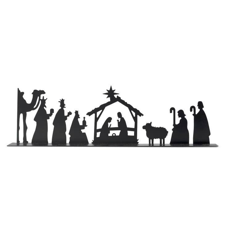 Silhouette Nativity, India