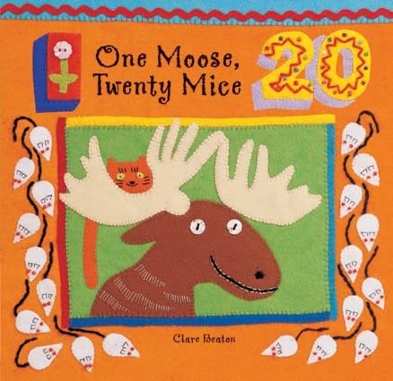 One Moose Twenty Mice - Board Book
