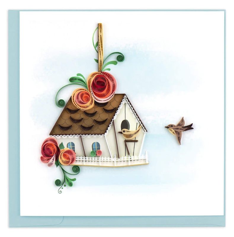 Birdhouse Quilling Card, Vietnam