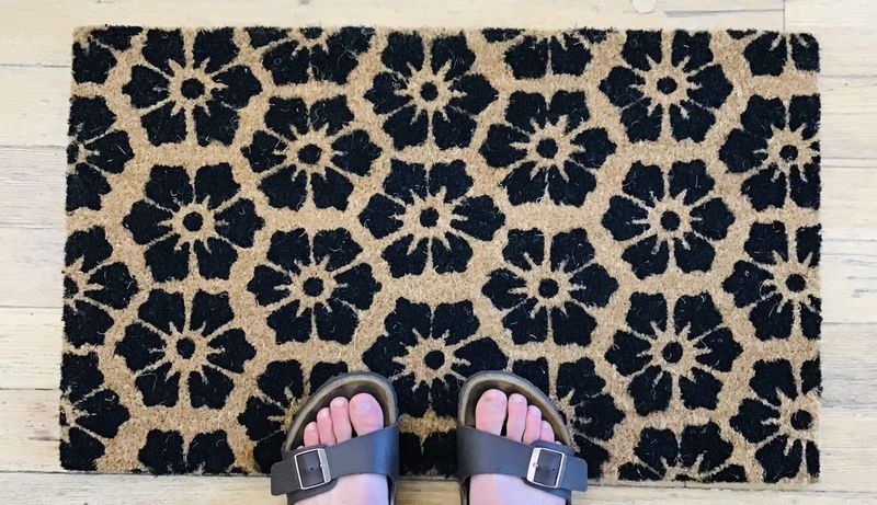 Floral Doormat