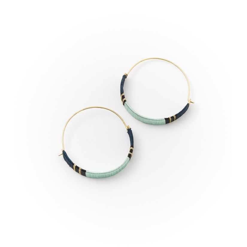 Kaia Earrings Surf Hoop, India