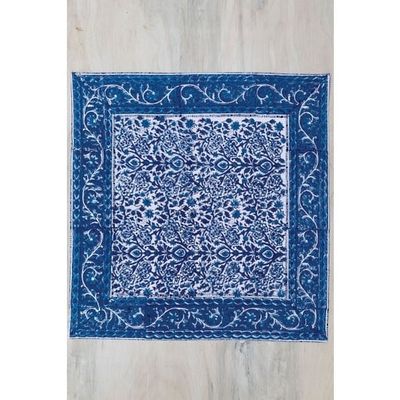Blue Vine Napkin, India